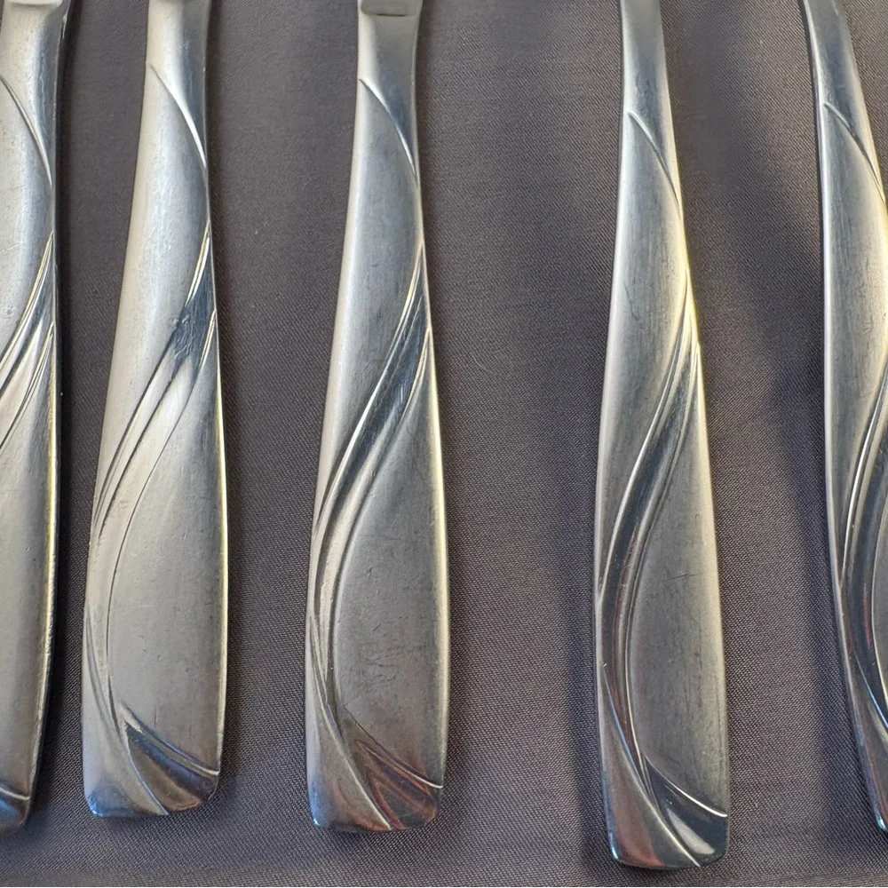 Cambridge Stainless MERCADO‎ SAND Flatware Set Of 19 *Missing 1 Dinner Fork*